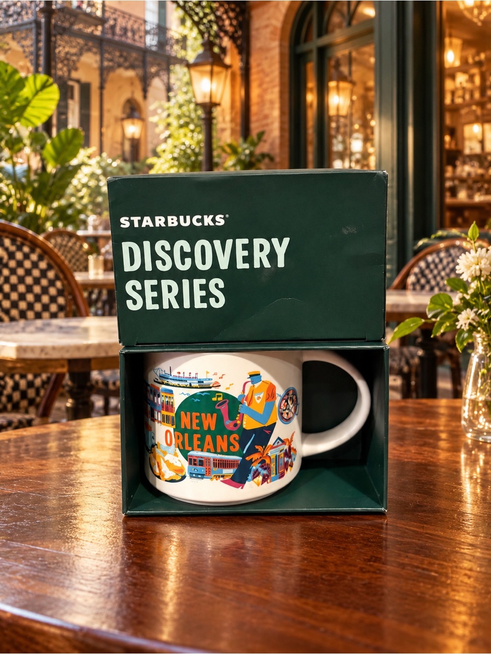 Starbucks Discovery Series New Orleans Mug 14oz NWT In Box